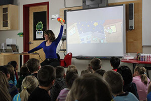 Deborah in a Classroom Dealing with Feelings of Anger with Children